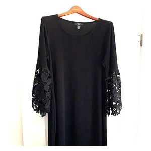 Alfani Plus Size Black Shift Dress